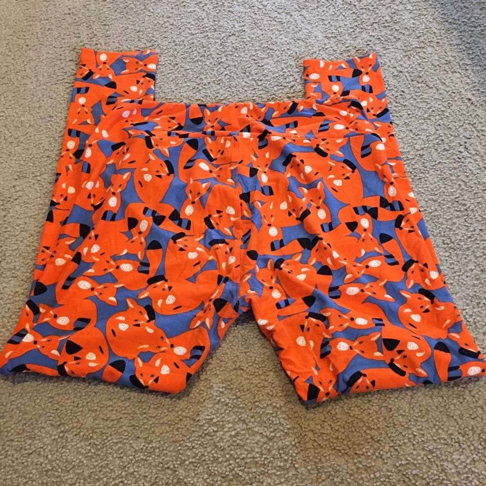 Lularoe fox leggings - TC